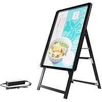 Amazon | 【アルミ製 A型 LEDライトパネル 屋内使用】スタンド看板 A1